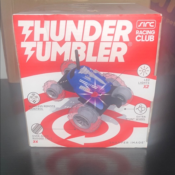 Sharper Image Blue Thunder Tumbler RC Car - Picture 2 of 5
